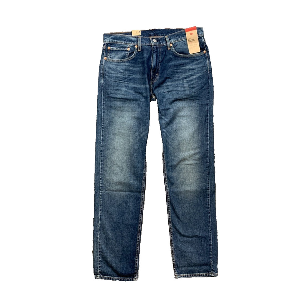 Levis Jeans Mens 34 Blue 559 Relaxed Straight Stretch Denim Medium Wash